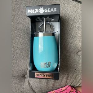 Wyld Gear 12 oz. Insulated Stainless Steel Whiskey and Wine Tumbler NEW CLR Teal